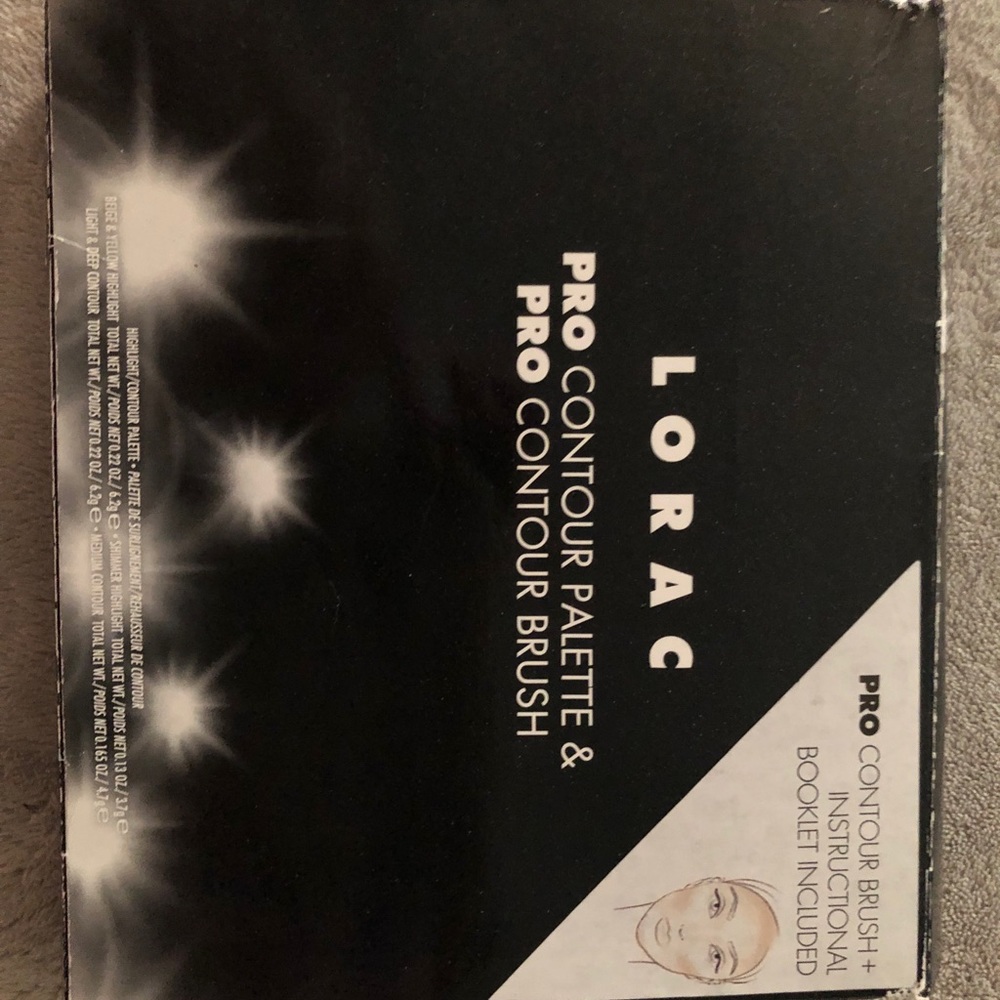 Lorac Face Contour Pallete & Brush